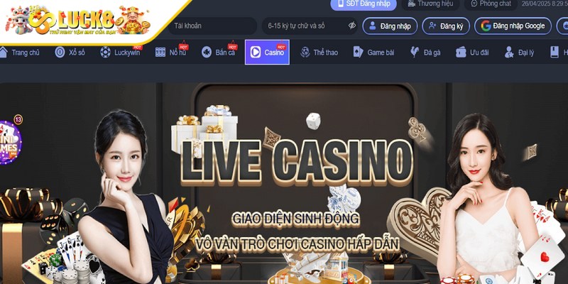 Vì sao Casino Luck8 là lựa chọn ưu tiên của người chơi?