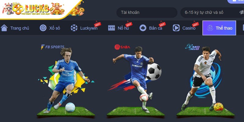 Thể thao của Luck8 là chuyên mục cá cược hấp dẫn