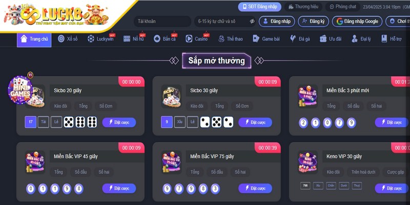 Xổ số LUCK8 là lựa chọn lý tưởng cho những ai yêu thích cảm giác hồi hộp