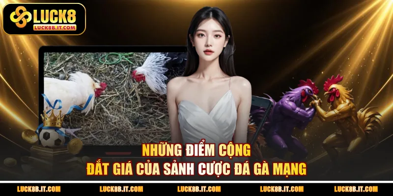 Những điểm cộng đắt giá của sảnh cược đá gà mạng